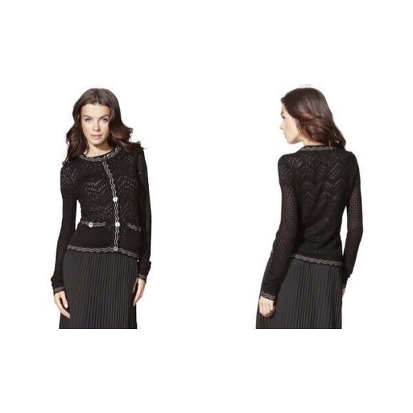 Missoni for Target Sweaters - Missoni for Target Crochet Cardigan.